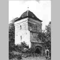 90-24-0018 Wohndorf, Kreis Friedland. Im Turm war ein Heimatmuseum.jpg